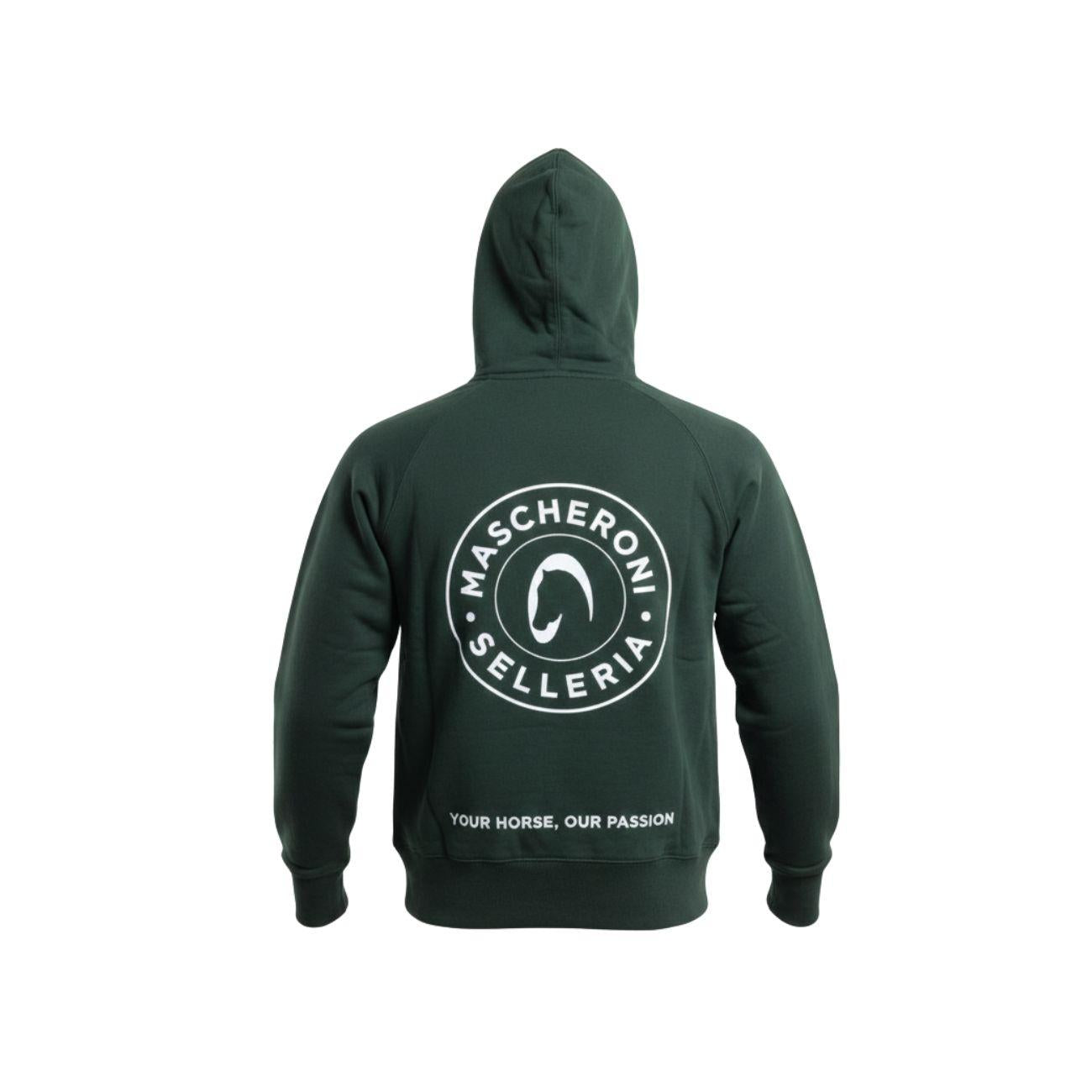 Felpa Da Uomo Claim Mascheroni 09MACLAIMU VERDE MASCHERONI SELLERIA 