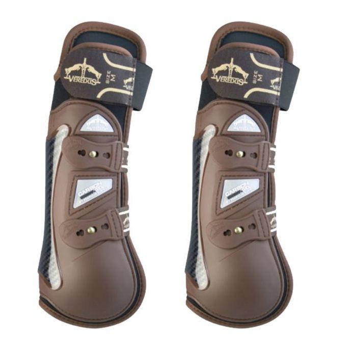 Paratendine Carbon Gel Xpro Veredus Brown | protezione estesa per salto 09VECGXF BROWN VEREDUS 