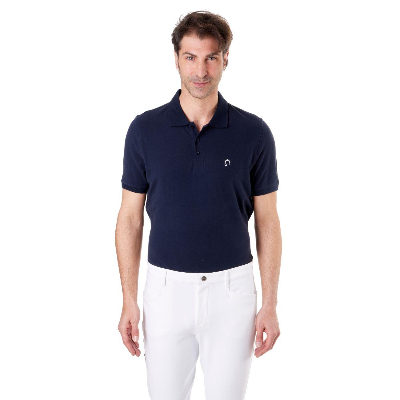 Polo Uomo A Manica Corta Mascheroni Blu MASCHERONI/HS254K BLU NAVY MASCHERONI SELLERIA 