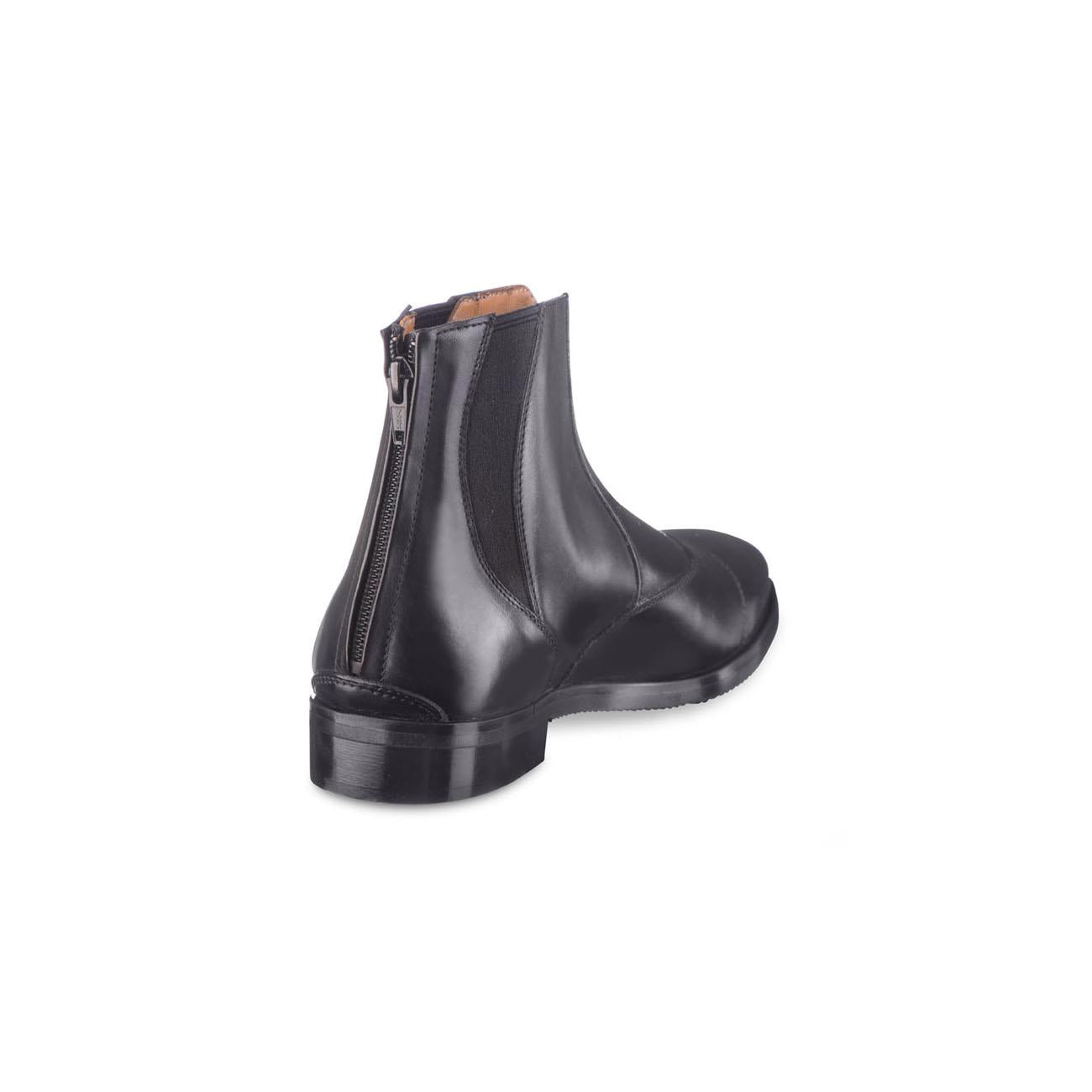 STIVALETTO IN CUOIO MOD.LIBRA CON CHIUSURA ZIP POSTERIORE 09EGO-LIBRA BLACK EGO7 