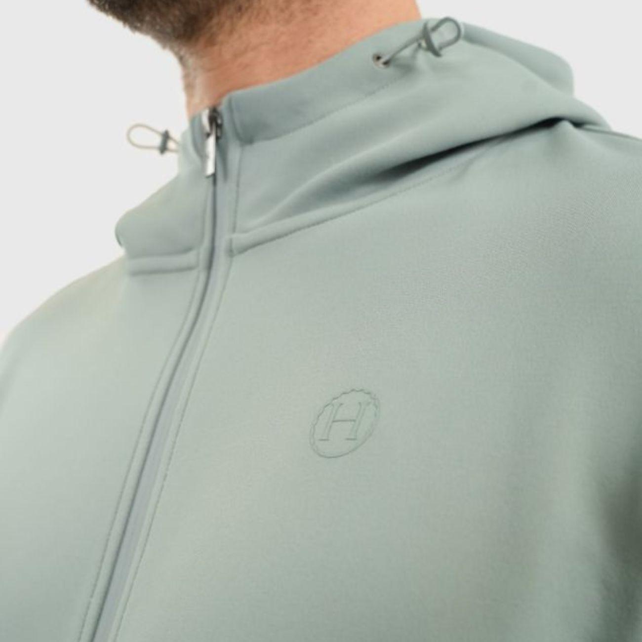 Felpa Da Uomo Full Zip Bryss Harcour 300045003379 CADET HARCOUR 