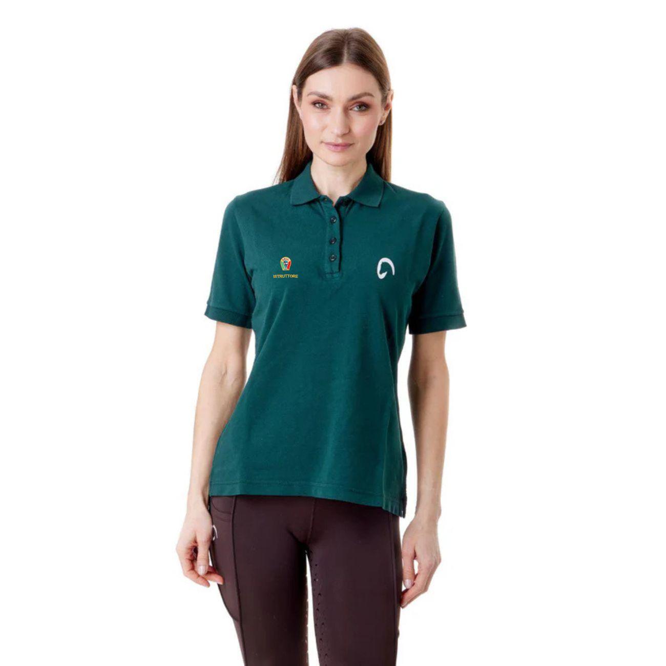 Polo ANIE Mascheroni Donna POLODISTR026 VERDE MASCHERONI SELLERIA 