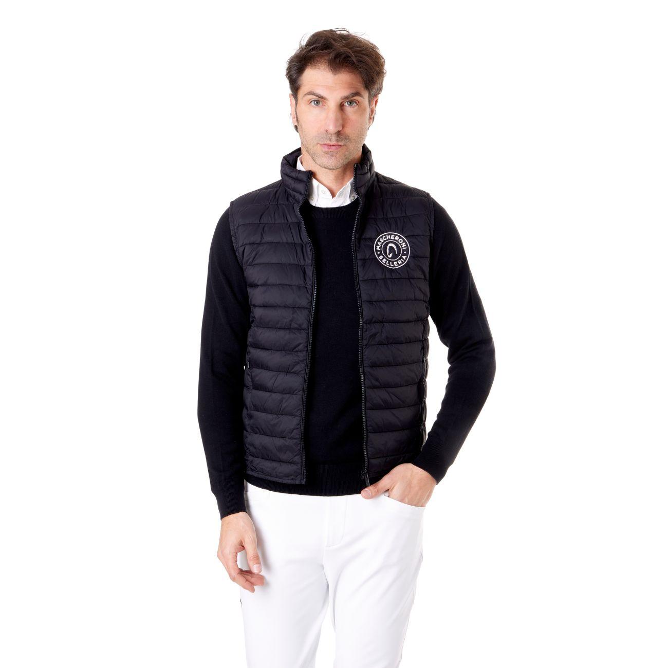 Gilet Imbottito Da Uomo Mascheroni Nero 01 NERO MASCHERONI SELLERIA 