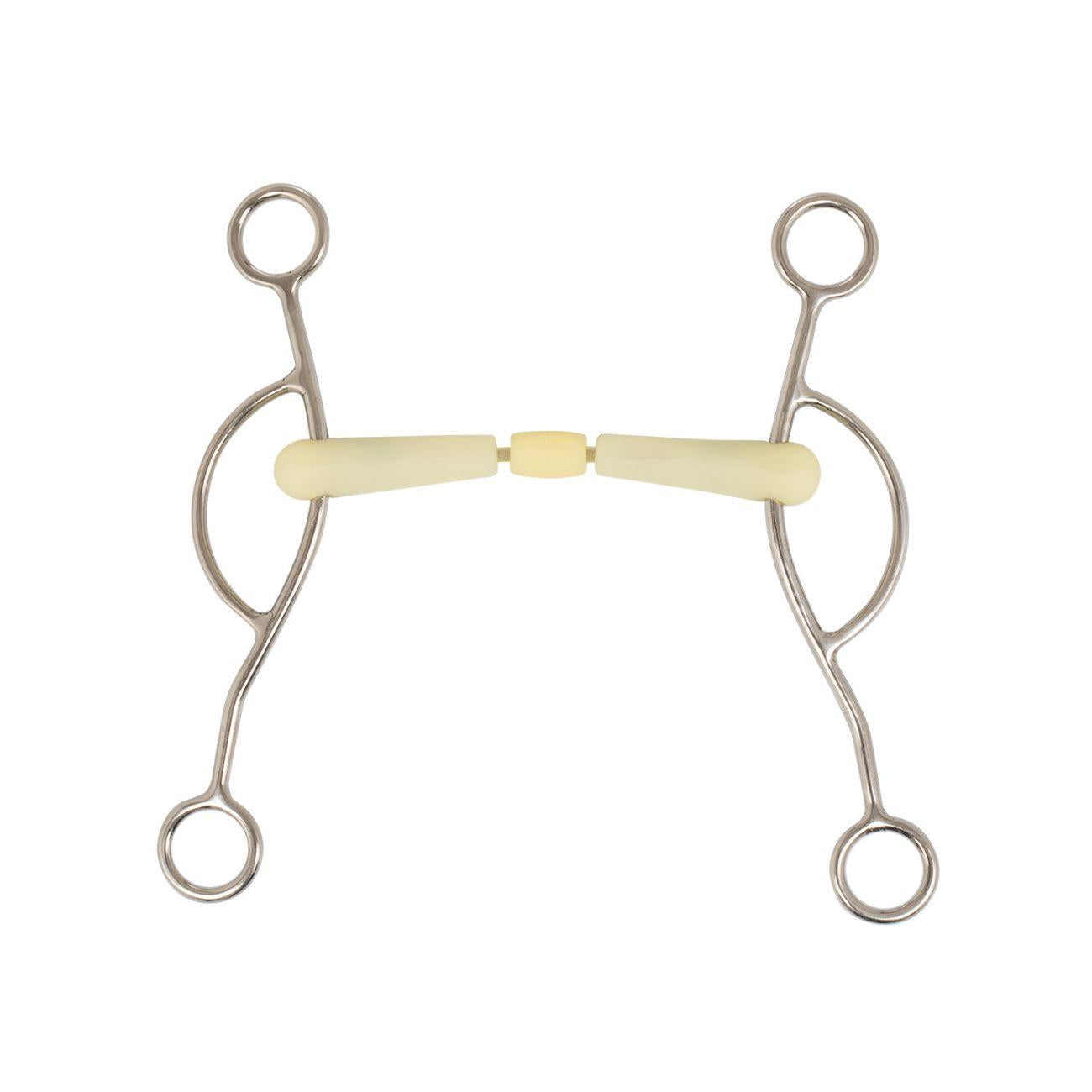 Morso Americano Ad Aste Spezzato In Tre Happy Mouth MO00348 INOX HAPPY MOUTH 