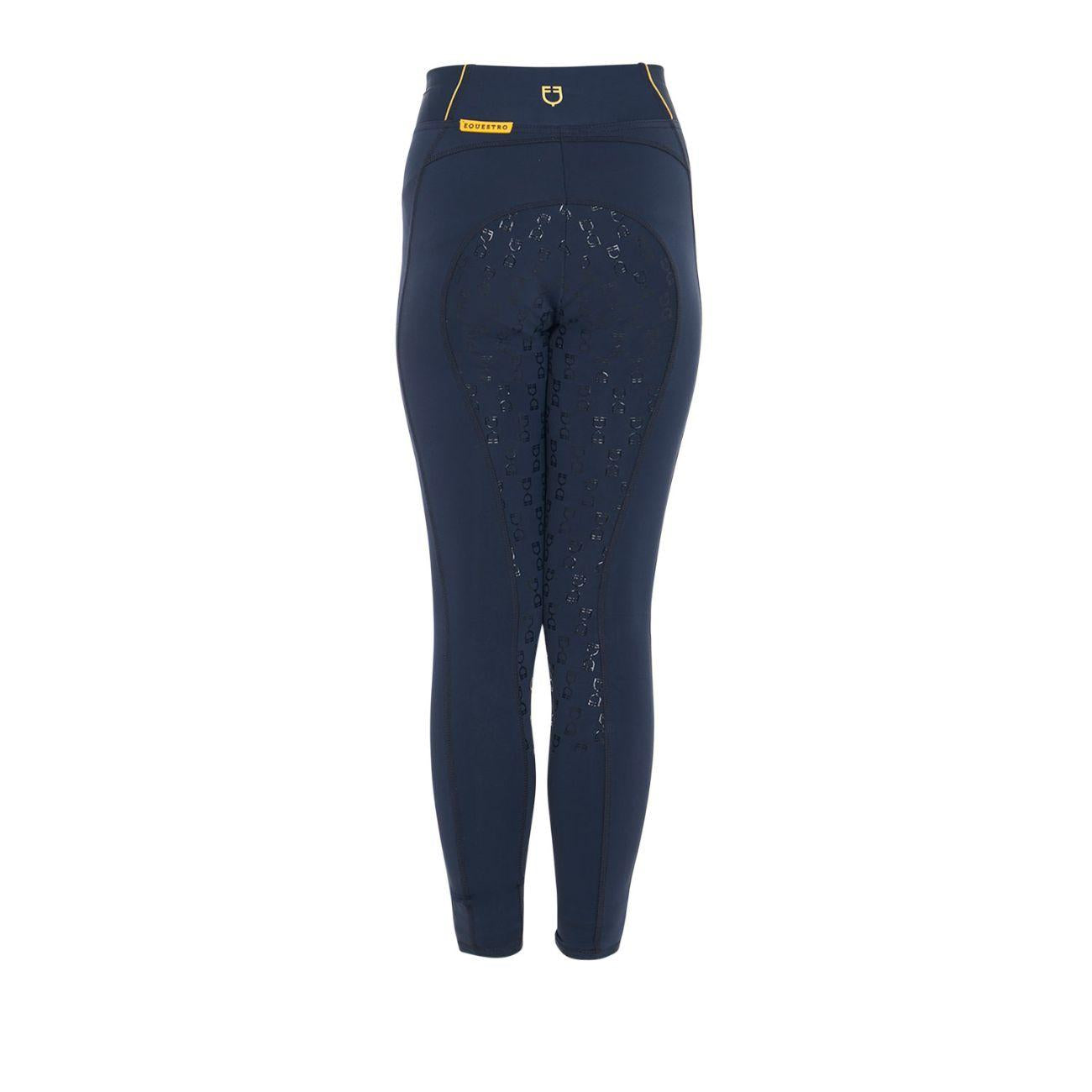 EQUESTRO Leggins Junior ETKU00047 NAVY EQUESTRO 