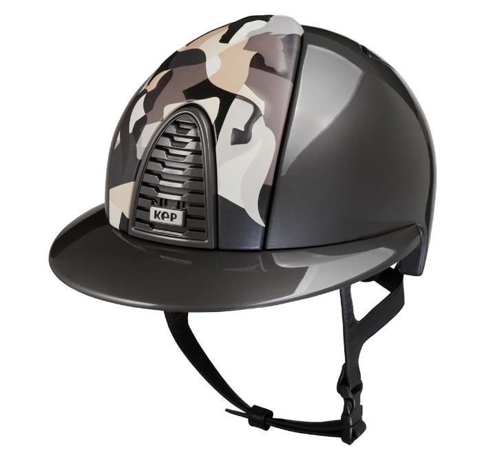 KEP ITALIA Cromo 2.0 Grey nan riding helmet