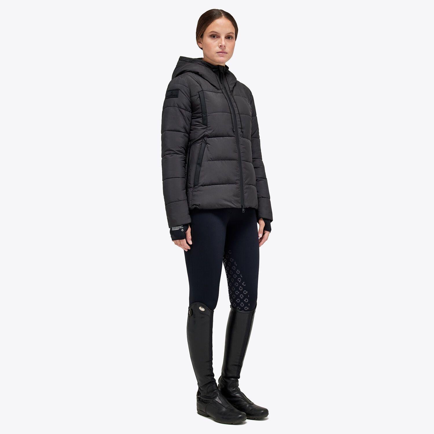 PIUMINO DONNA TRAPUNTATO OPACO CAVALLERIA TOSCANA 29CT-GID267NY096 9999BLACK CAVALLERIA TOSCANA 