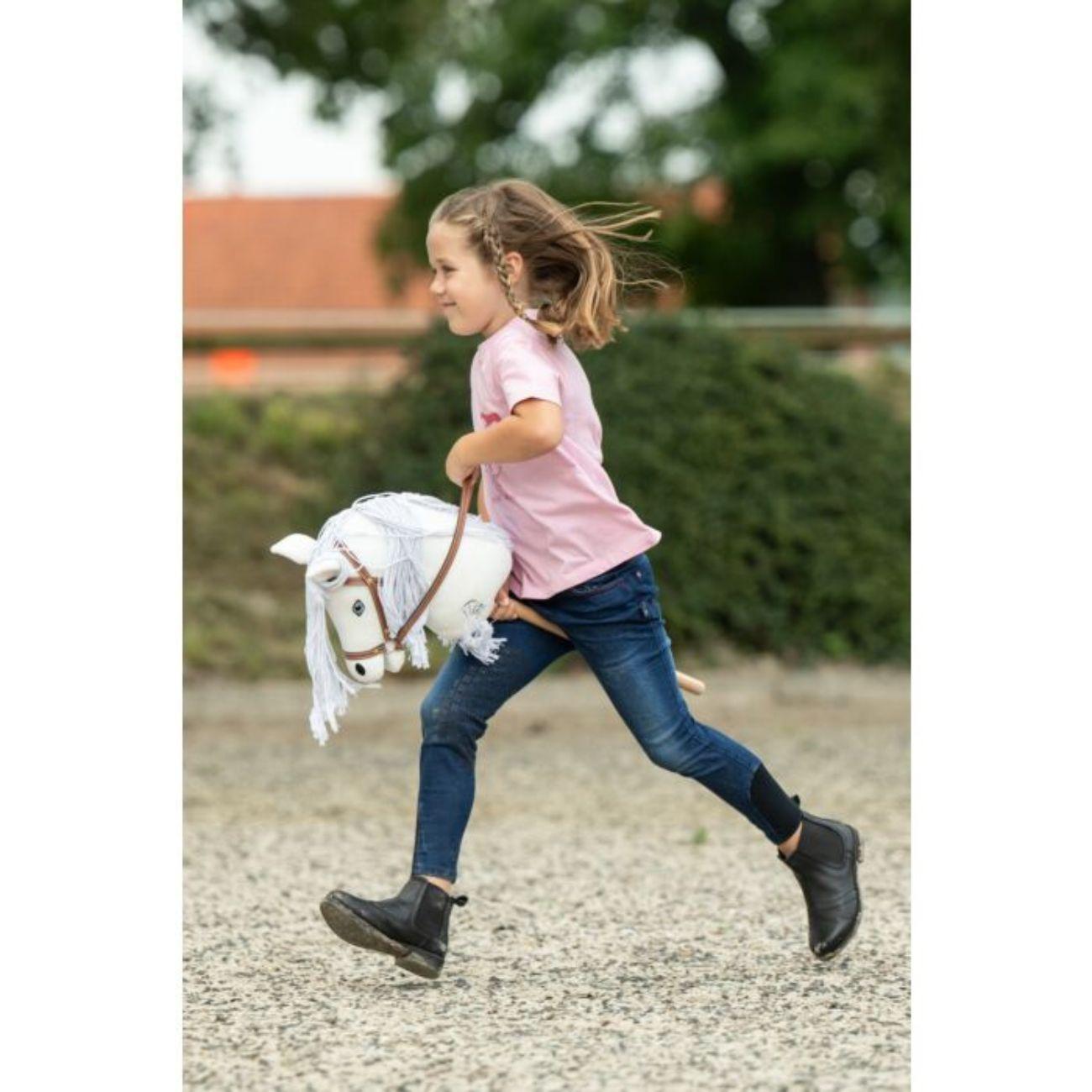 Cavallo Hobby Horse Mini HKM Bianco 15210 1200WHITE HKM SPORT EQUIPMENT 
