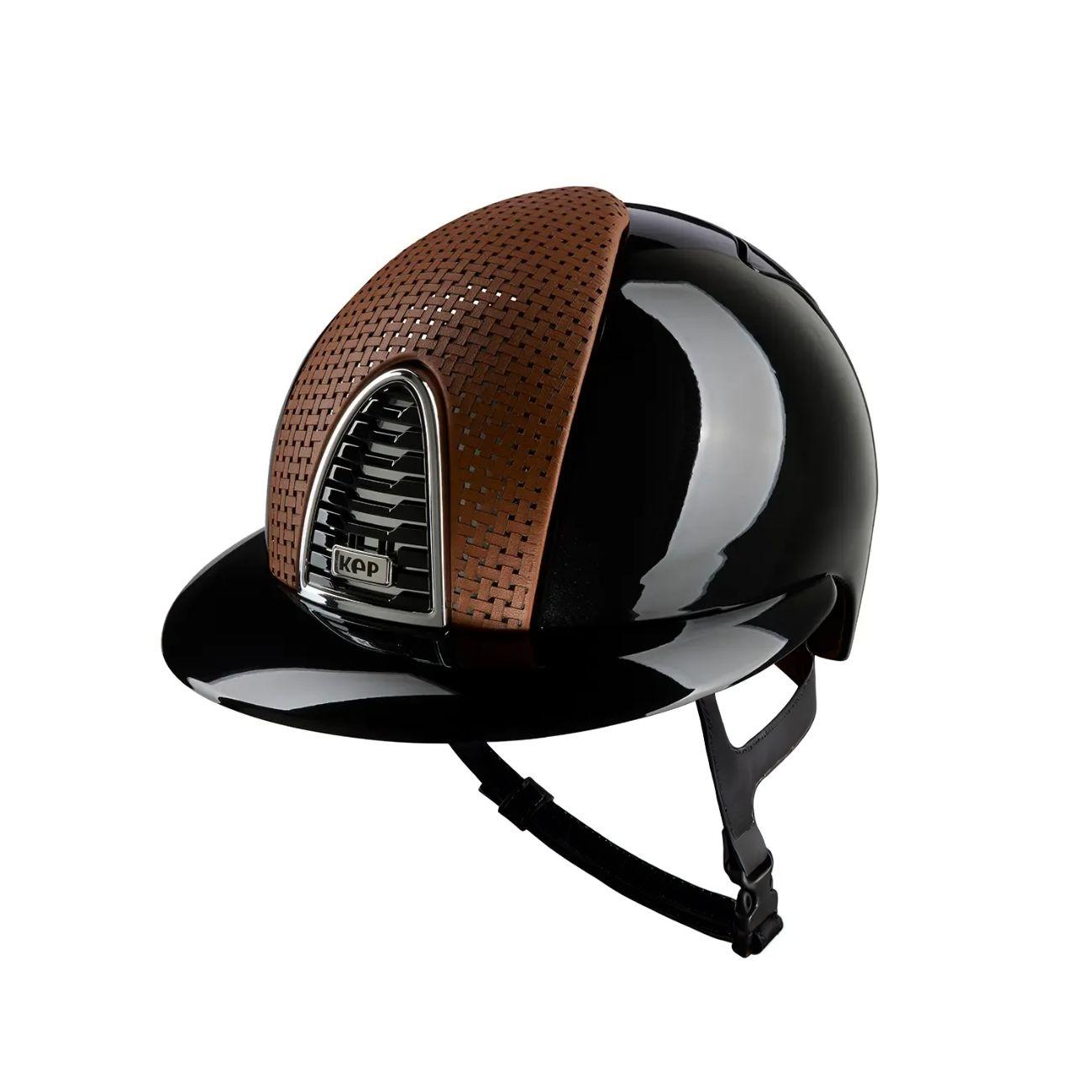 Kep Italia Cromo 2.0 Polish Metal Cap with Polo Visor and Verona Beige Front Insert