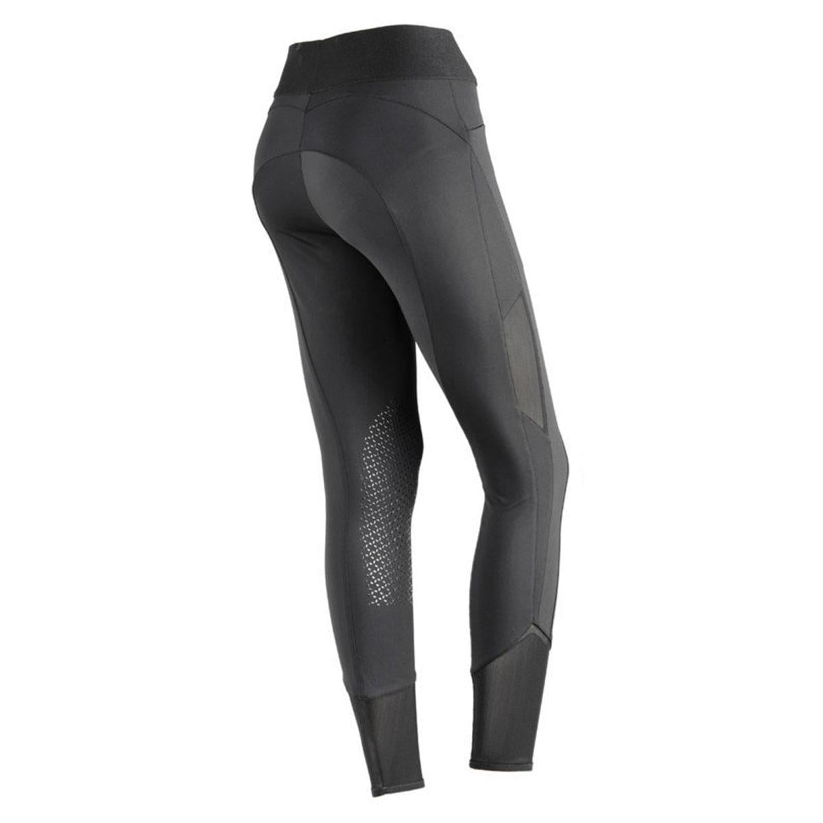 LEGGINGS DONNA GRIP AL GINOCCHIO CALENDULA 30TA-0215699 NERO TATTINI 