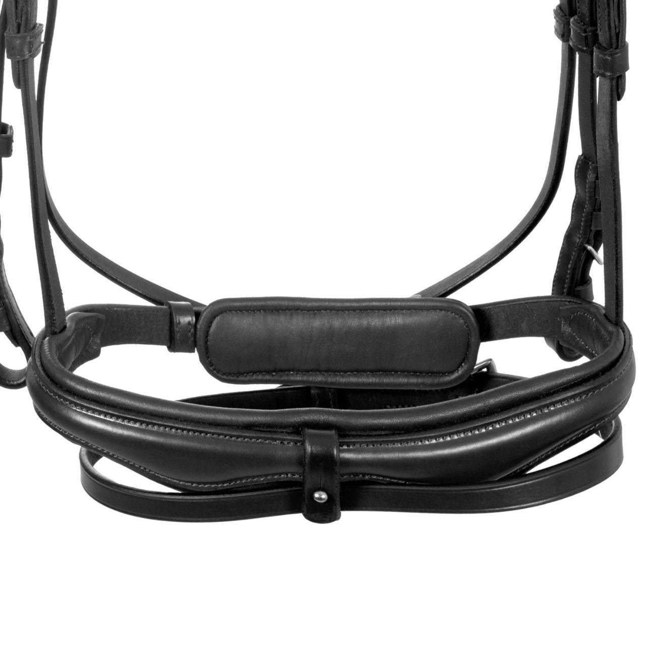 Testiera Con Capezzina Anatomica Equestro ETH01030 BLACK EQUESTRO 