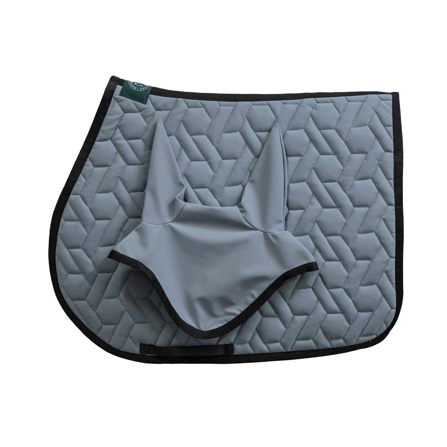 Sottosella Da Salto Mascheroni Con Cuffietta Grigio SOTTOSELLA+CUFFIETTA GRIGIO MASCHERONI SELLERIA 