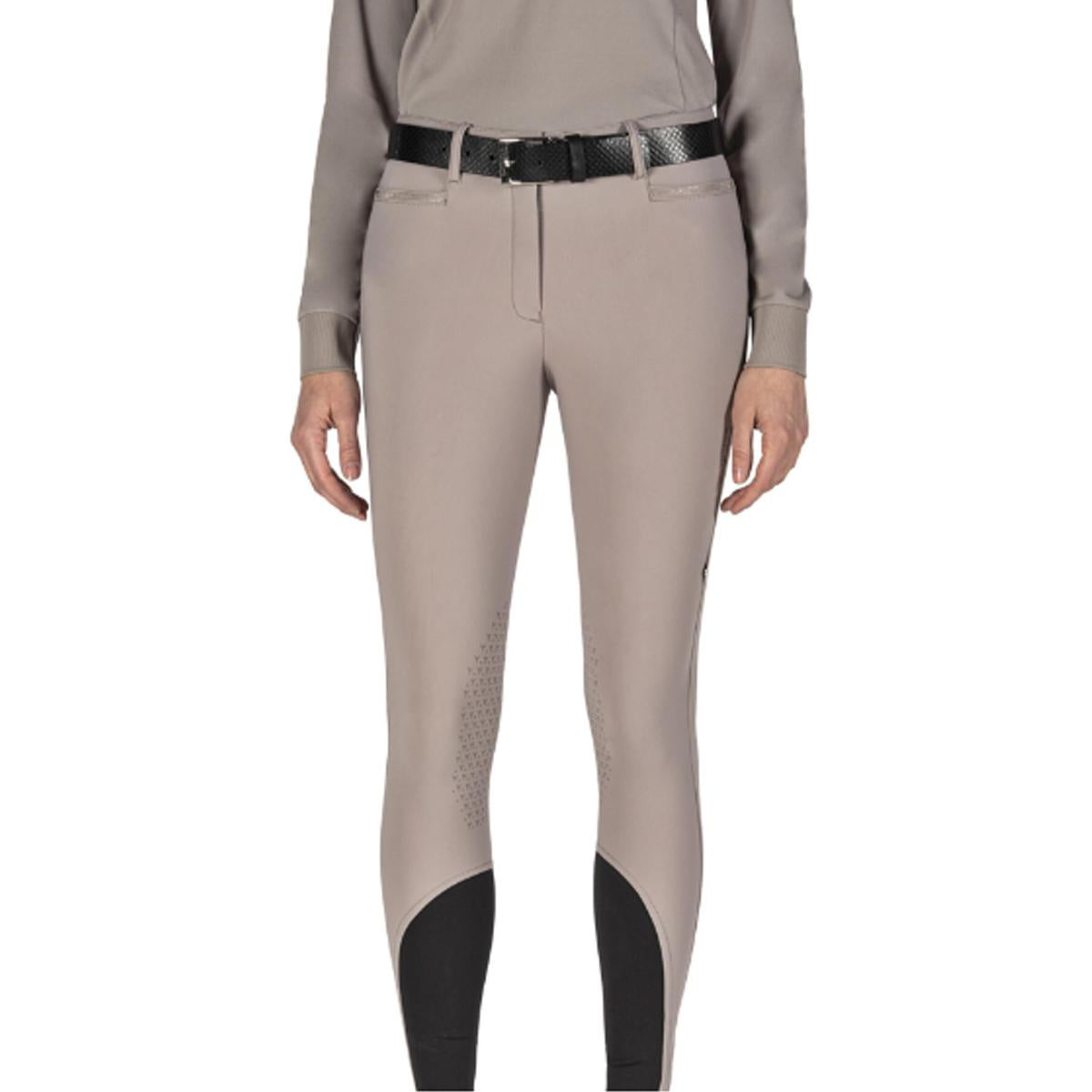 PANTALONE DA EQUITAZIONE DONNA MOD.ERICIEKH CON GRIP VITA ALTA 09EQ-N08991 280DEEP SAND EQUILINE