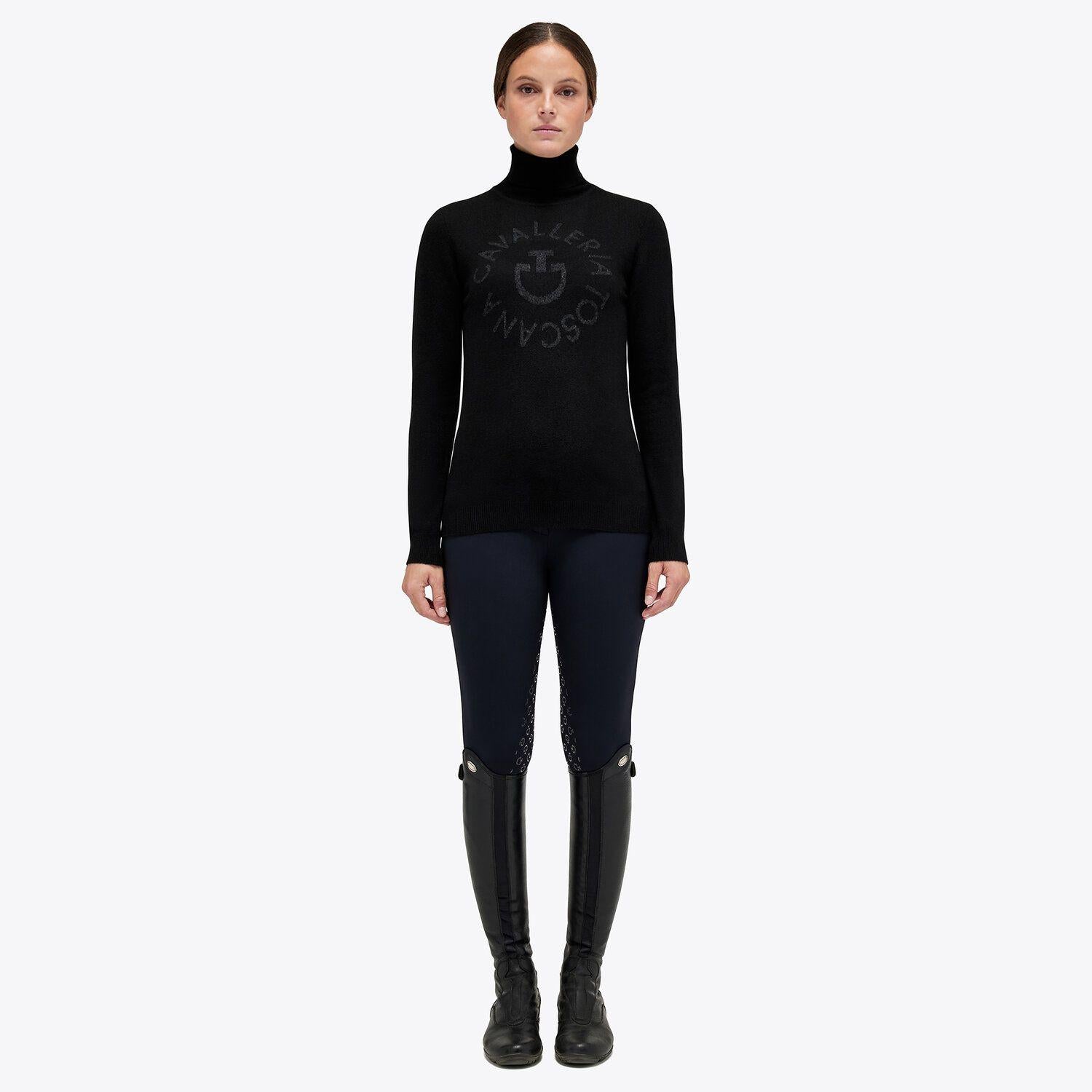 DOLCEVITA DONNA MISTO CASHMIRE CAVALLERIA TOSCANA 29CT-MAD116LA036 9999BLACK CAVALLERIA TOSCANA