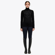 DOLCEVITA DONNA MISTO CASHMIRE CAVALLERIA TOSCANA 29CT-MAD116LA036 9999BLACK CAVALLERIA TOSCANA