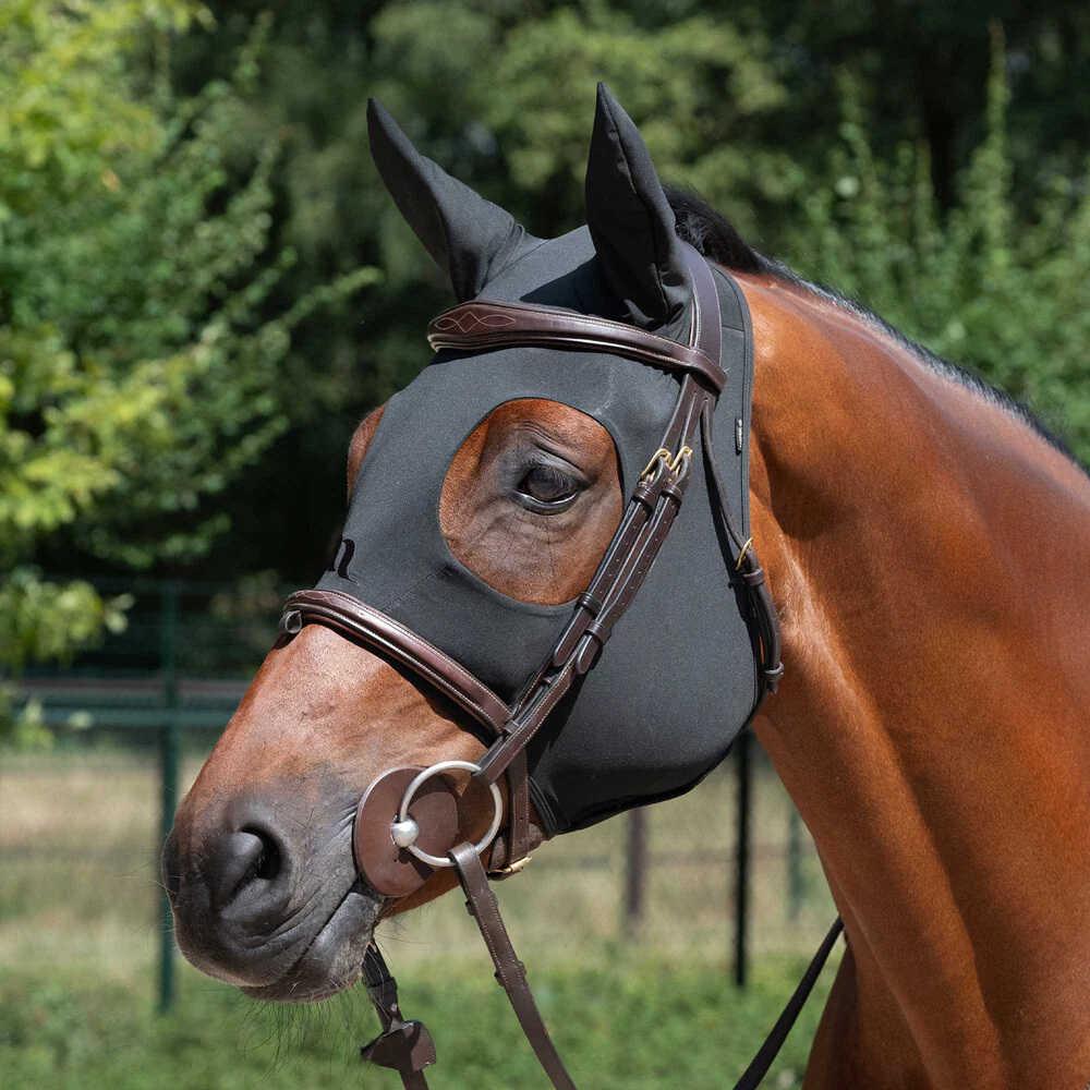 Back On Track Soothing Mask W/Ears Back On Track Black B25029 BLACK BACK ON TRACK 
