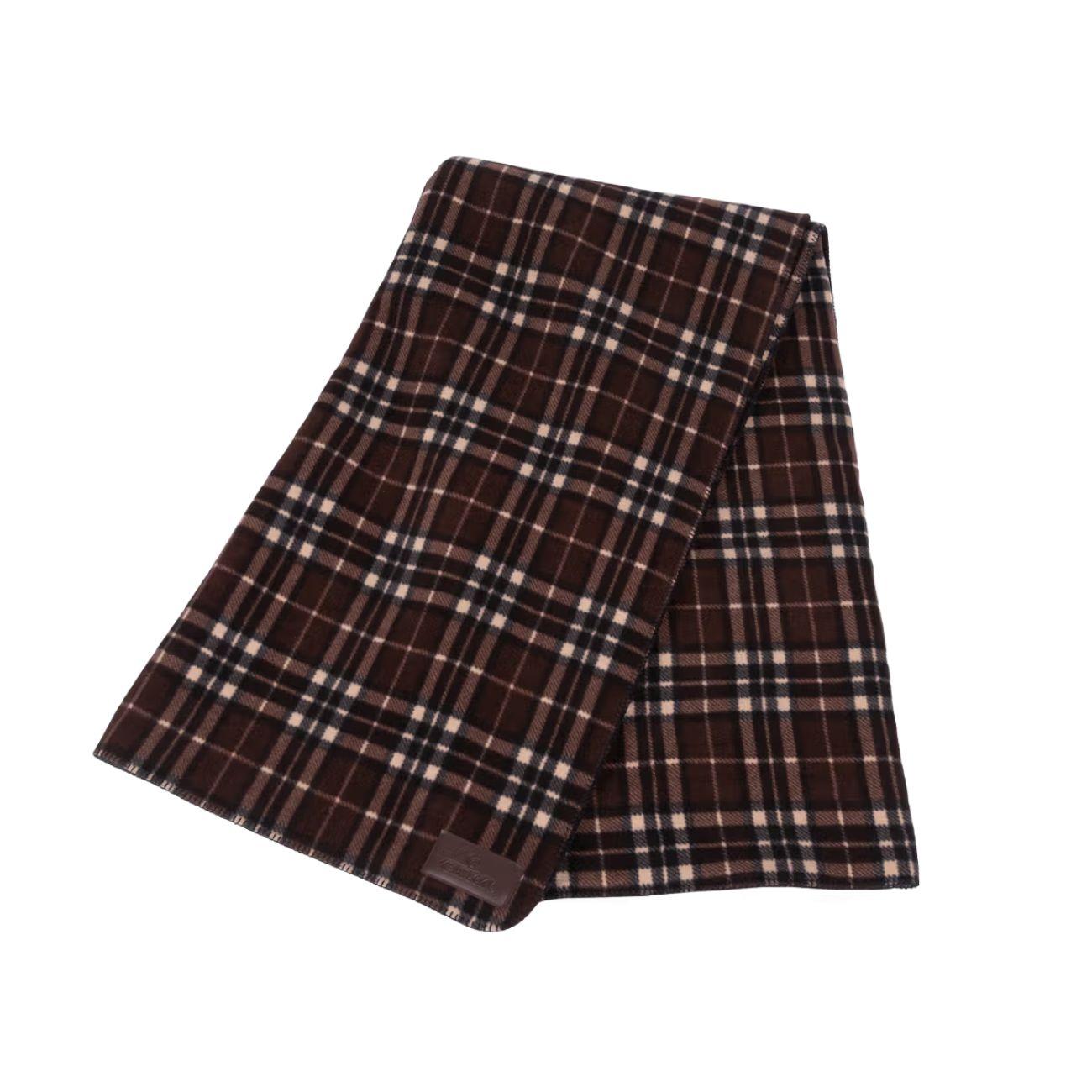 Coperta In Pile 210x200cm Heavy Fleece Square Kentucky Marrone 52172 55BROWN KENTUCKY 