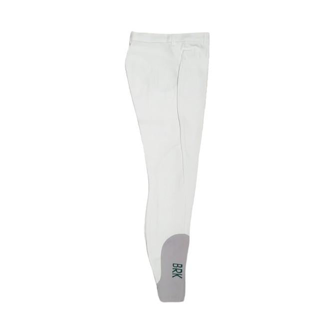 Barrakan Pantalone Leggero Da Equitazione Donna Con Grip E Toppa Mod.Alaska Bianco 25BKALASKA-SUMMER 351BIANCO BARRAKAN