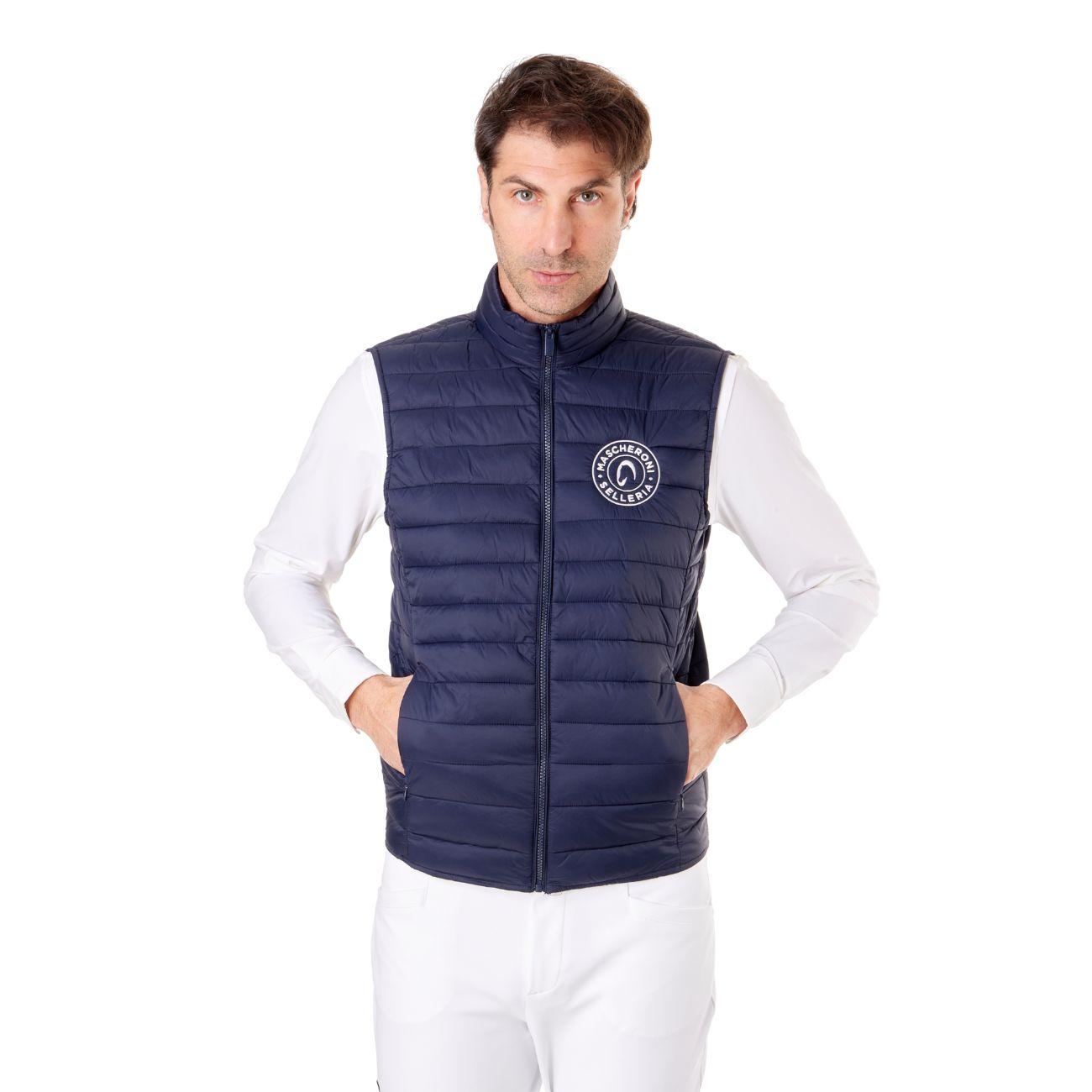 Gilet Imbottito Da Uomo Mascheroni Blu 01 BLU MASCHERONI SELLERIA 