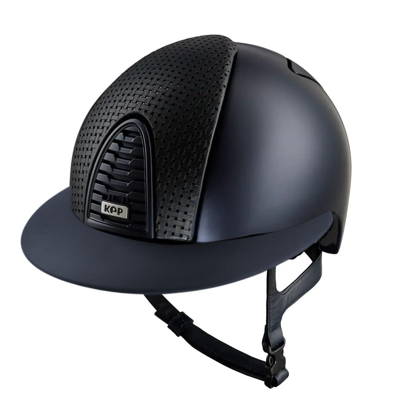 Cap Kep Italia Cromo 2.0 Textile Metal Calotta M Con Visiera Polo E Inserto Anteriore Verona Blu