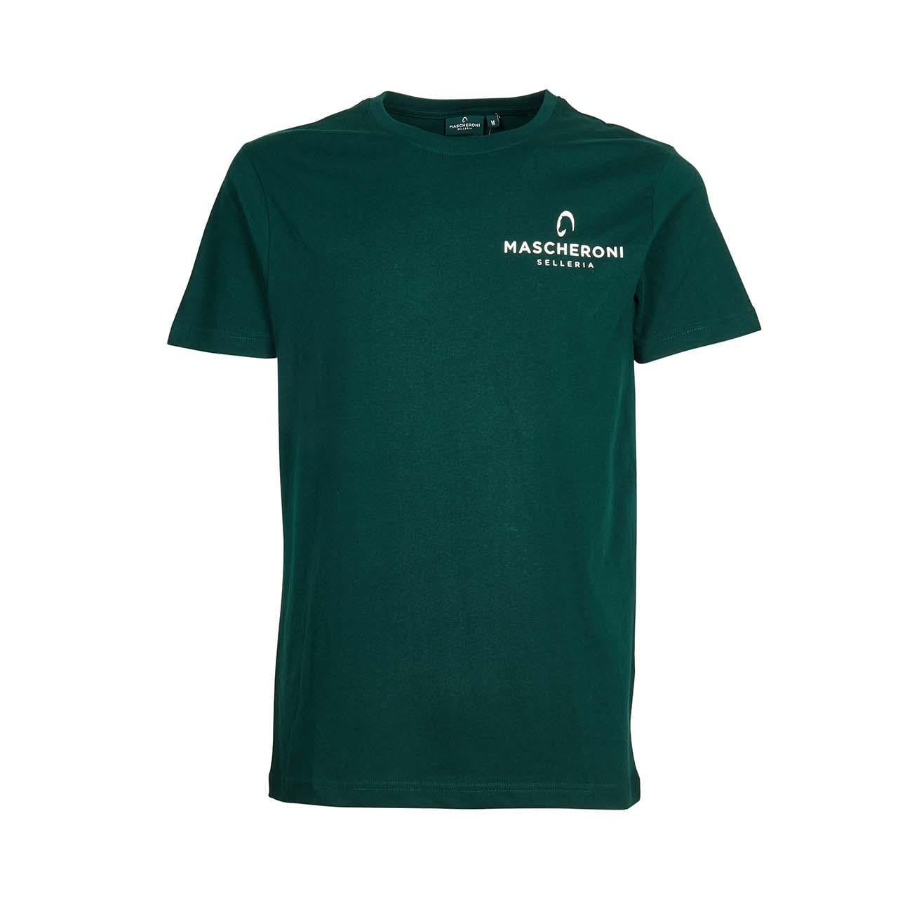 T-SHIRT UOMO CON LOGO MASCHERONI 21MA-T-SHIRT-U VERDE MASCHERONI SELLERIA