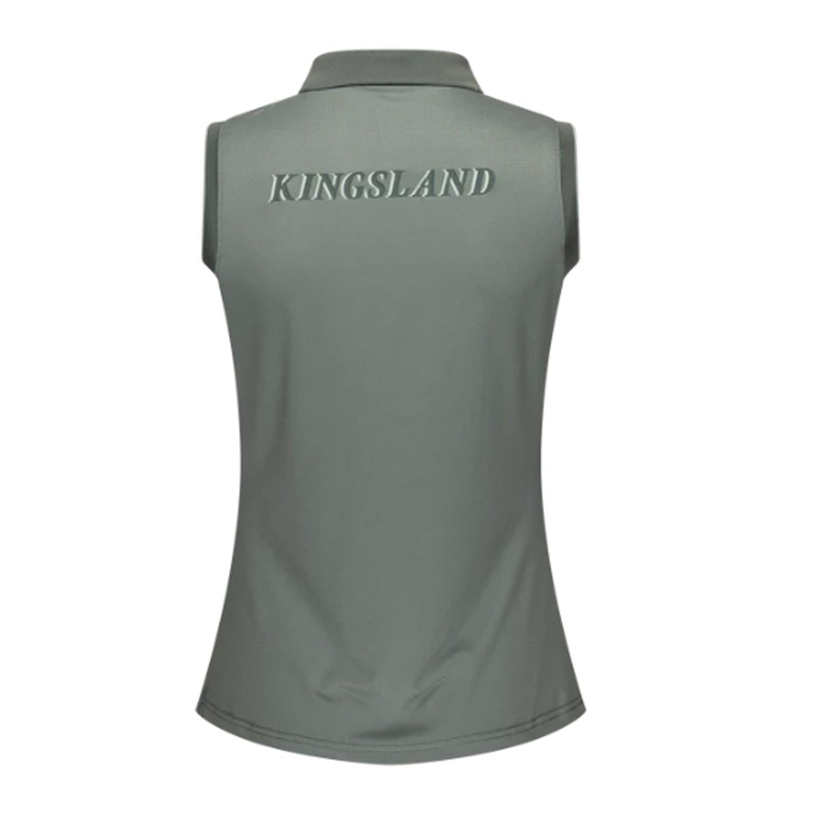 POLO DONNA SMANICATA KLCAELINA 30KING-2320202114 6450GREEN STORMY SEA KINGSLAND 