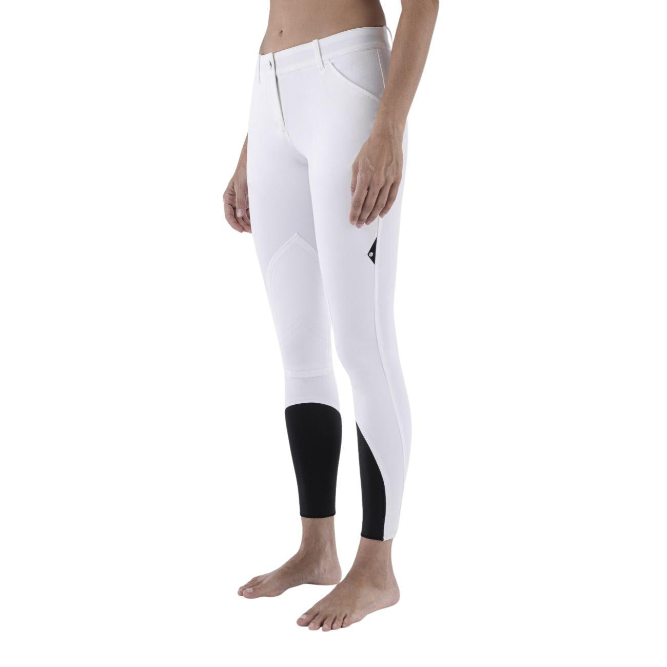 EQUILINE Pantalone Donna Boston Bianco PM-EQ-C94MN08663 001BIANCO 