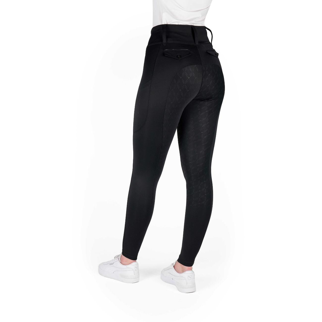Leggings Da Donna Alizé Nero 979167 BLACK EQUITHEME 