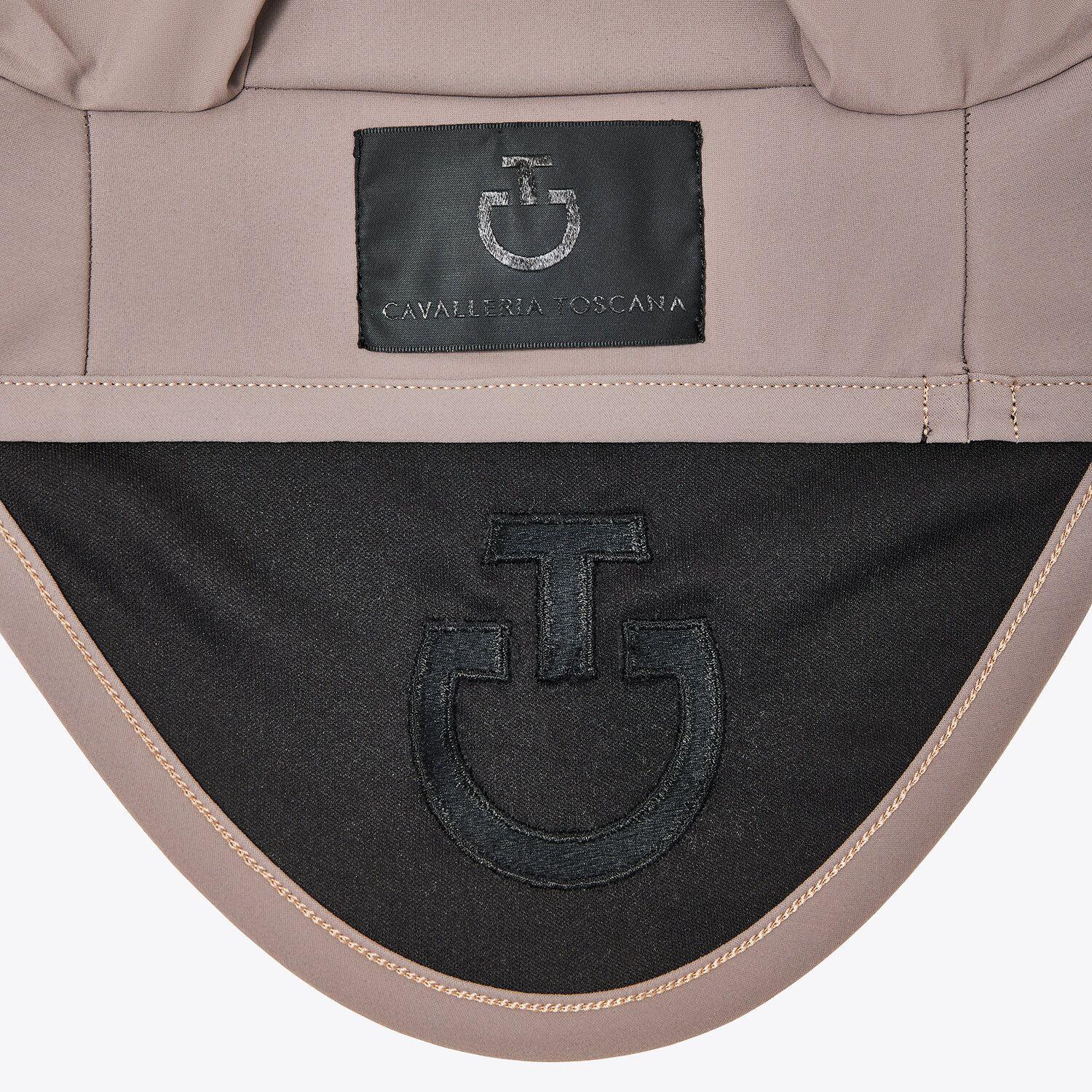 Cuffietta Antimosche Con Logo Cavalleria Toscana Tortora 09CT-CUF043JE010 8960TAUPE CAVALLERIA TOSCANA 