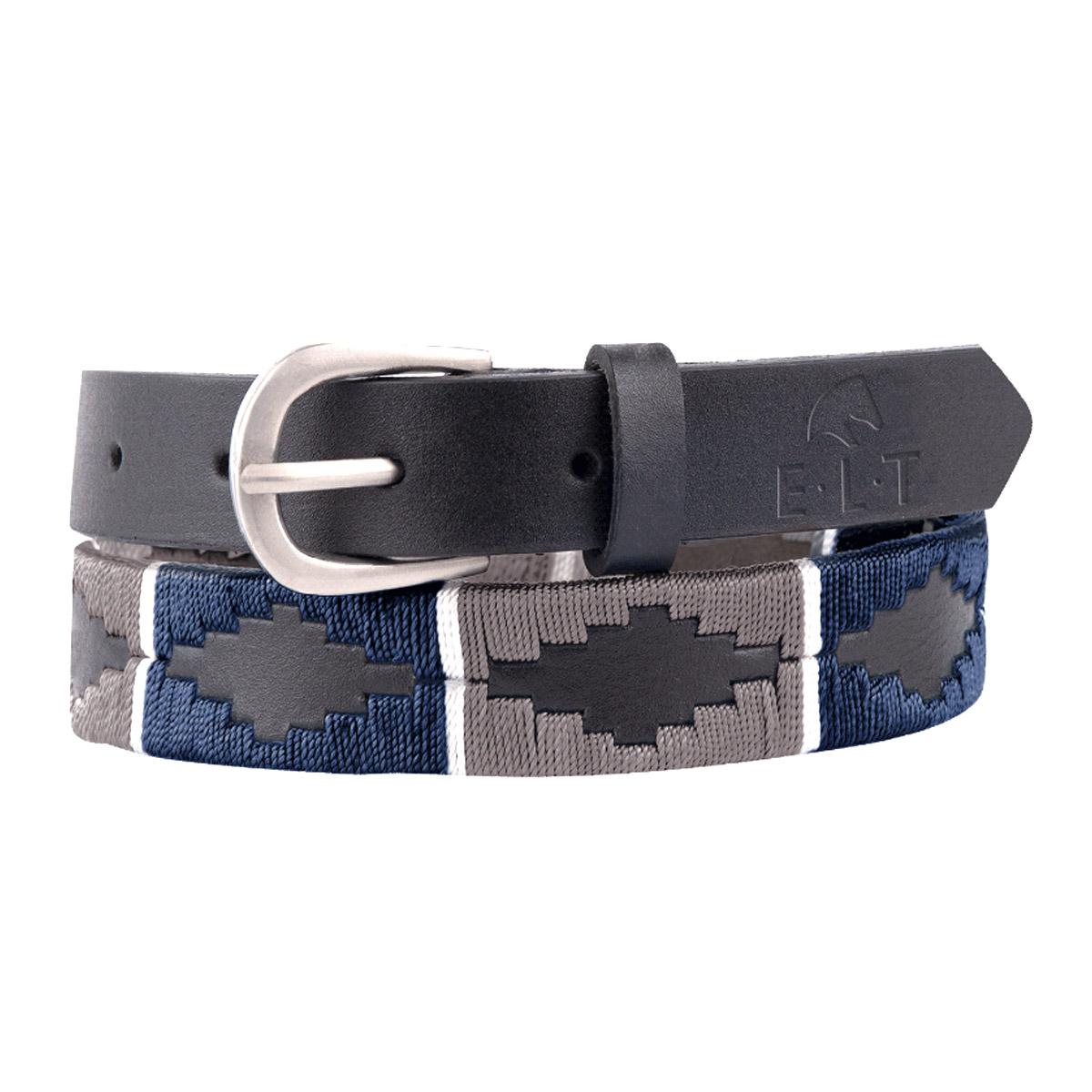 Cintura In Cuoio Modello Gemma Elt Asfalto 32380 15BLACK/ASPHALT ELT 