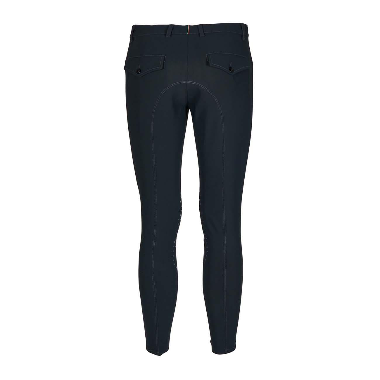 PANTALONE DA EQUITAZIONE UOMO CON GRIP 4 TASCHE 09MA-04ROMA 344ANTRACITE MASCHERONI SELLERIA 