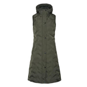 SMANICATO LUNGO DA DONNA CON CAPPUCCIO FULL ZIP EMILY 31KING-2330163281 5015GREEN BELUGA KINGSLAND