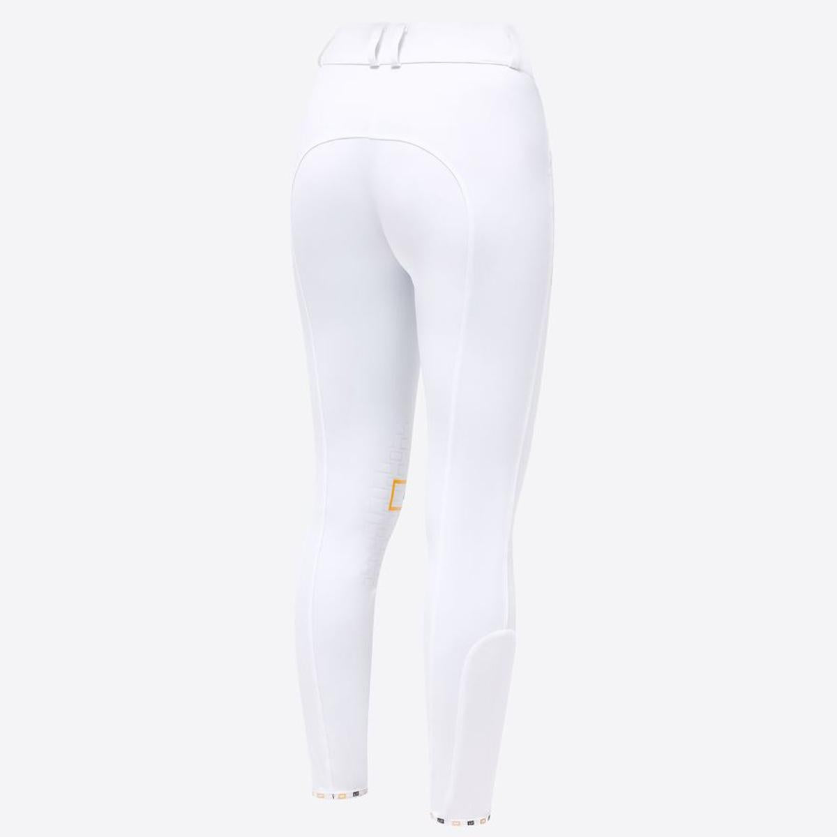 PANTALONI DA CONCORSO DONNA  VITA ALTA CON GRIP AL GINOCCHIO 31RG-BRW006JS004 0001 WHITE RG - CT 