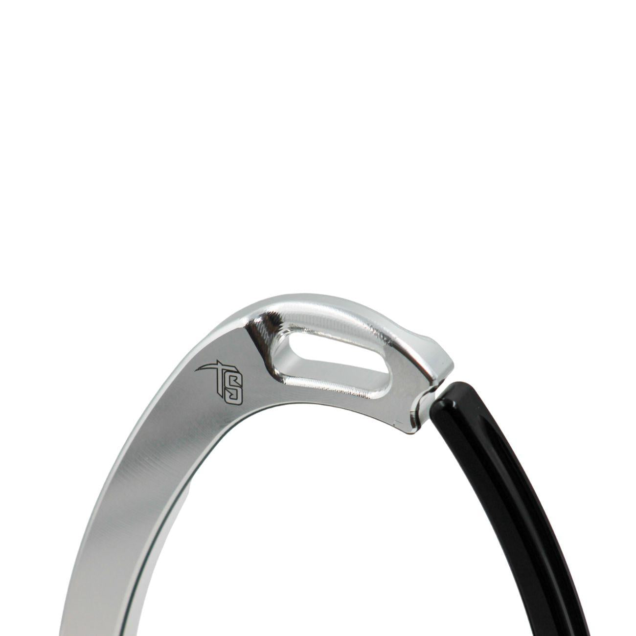 Staffe Di Sicurezza Venice Sloped EvoTech Stirrup Argento/Nero TSVSF SBLACK TECH STIRRUPS 