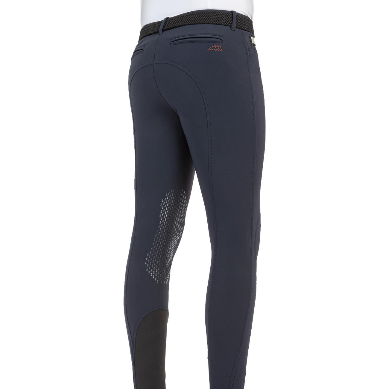 PANTALONE DA EQUITAZIONE UOMO GRIP GINOCCHIO MOD.CELROIK 28EQ-N08480 002BLU EQUILINE 