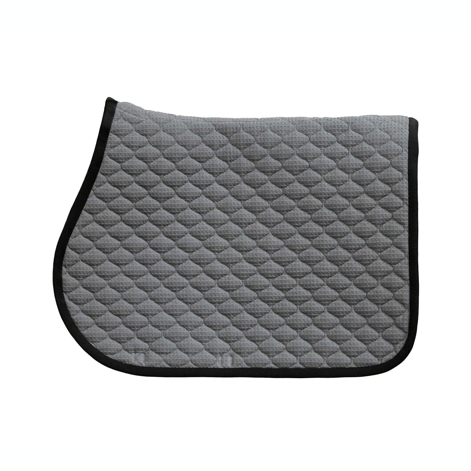 Saddle pad+CUFFIETTAROMBO GRIGIO CHIARO MASCHERONI tack