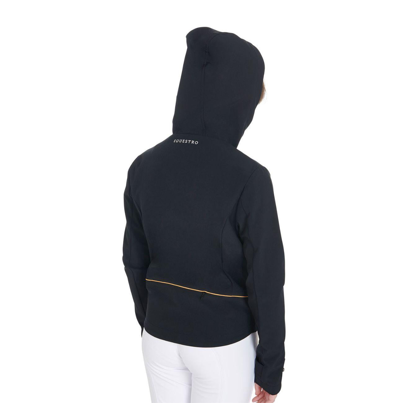 EQUESTRO Softshell Tecnico Junior ETKU00031 BLACK EQUESTRO 