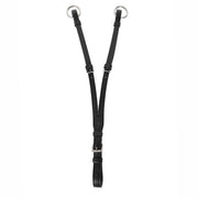 DY'ON FORCHETTA PER MARTINGALA IN CUOIO DYON FIBBIERIA INOX Nero MARTINGALE E FORCHETTE 09DY-B412 NERO DY'ON 
