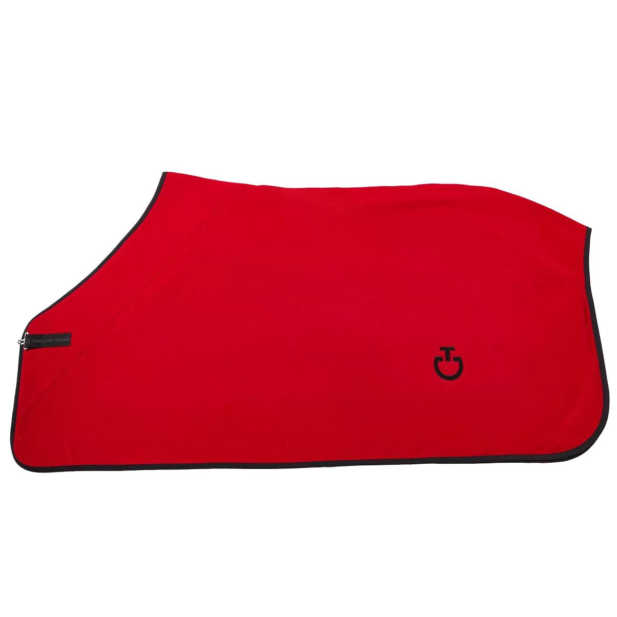 COPERTA IN PILE R-EVO CAVALLERIA TOSCANA 30CT-CPR053PI013 3600 RED CAVALLERIA TOSCANA