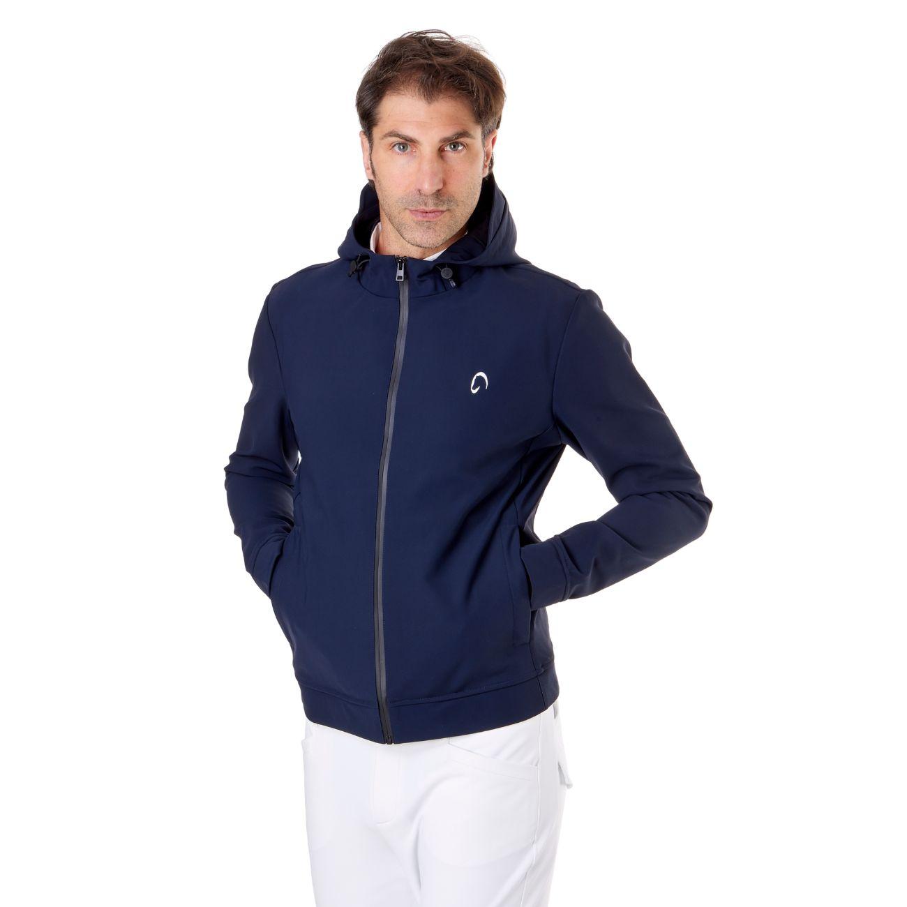 Softshell Mascheroni Uomo Leggero Estivo Blu MASUSFT02-NOPILE BLUE MASCHERONI SELLERIA 