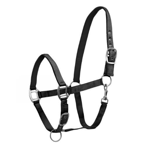 Waldhausen PERLON HALTER SATIN Nero CAPEZZINI E CAPEZZE 5025 01BLACK WALDHAUSEN 