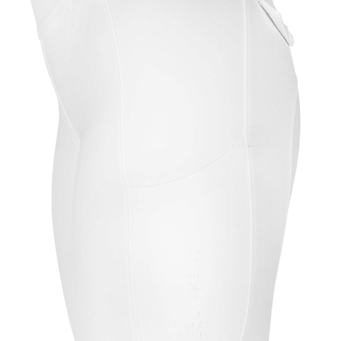 Leggings Da Donna Alizé Bianco 979167 WHITE EQUITHEME 