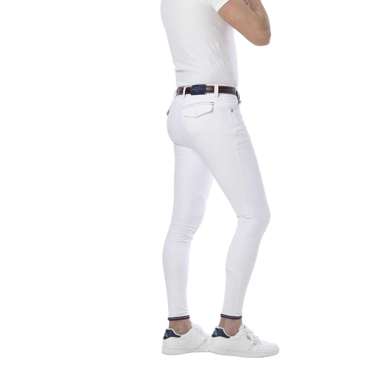 Pantaloni Da Uomo Eliot Equitheme 979368 WHITE EQUITHEME 