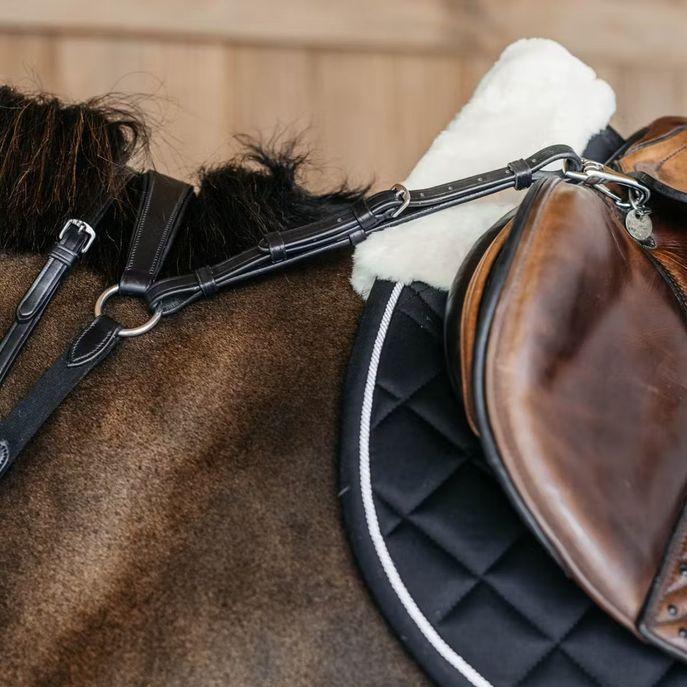 DY'ON SKIN FRIENDLY SADDLE PAD DY'ON Nero SOTTOSELLA HO22L BLACK DY'ON 