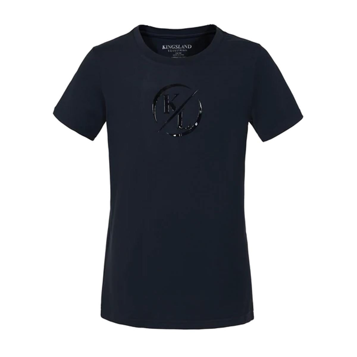 T-SHIRT JUNIOR MANICA CORTA MOD.KLOMA 09KING-2216203343 020NAVY KINGSLAND