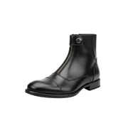 Stivaletto Basso Con Zip Frontale Stivaleria Valentino 918 NERO STIVALERIA VALENTINO 