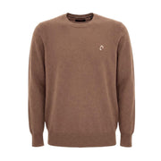 Pullover Girocollo Da Uomo Casual Mascheroni Marrone MASCHERONI-NS901 GRIZZLYBROWN MASCHERONI SELLERIA 