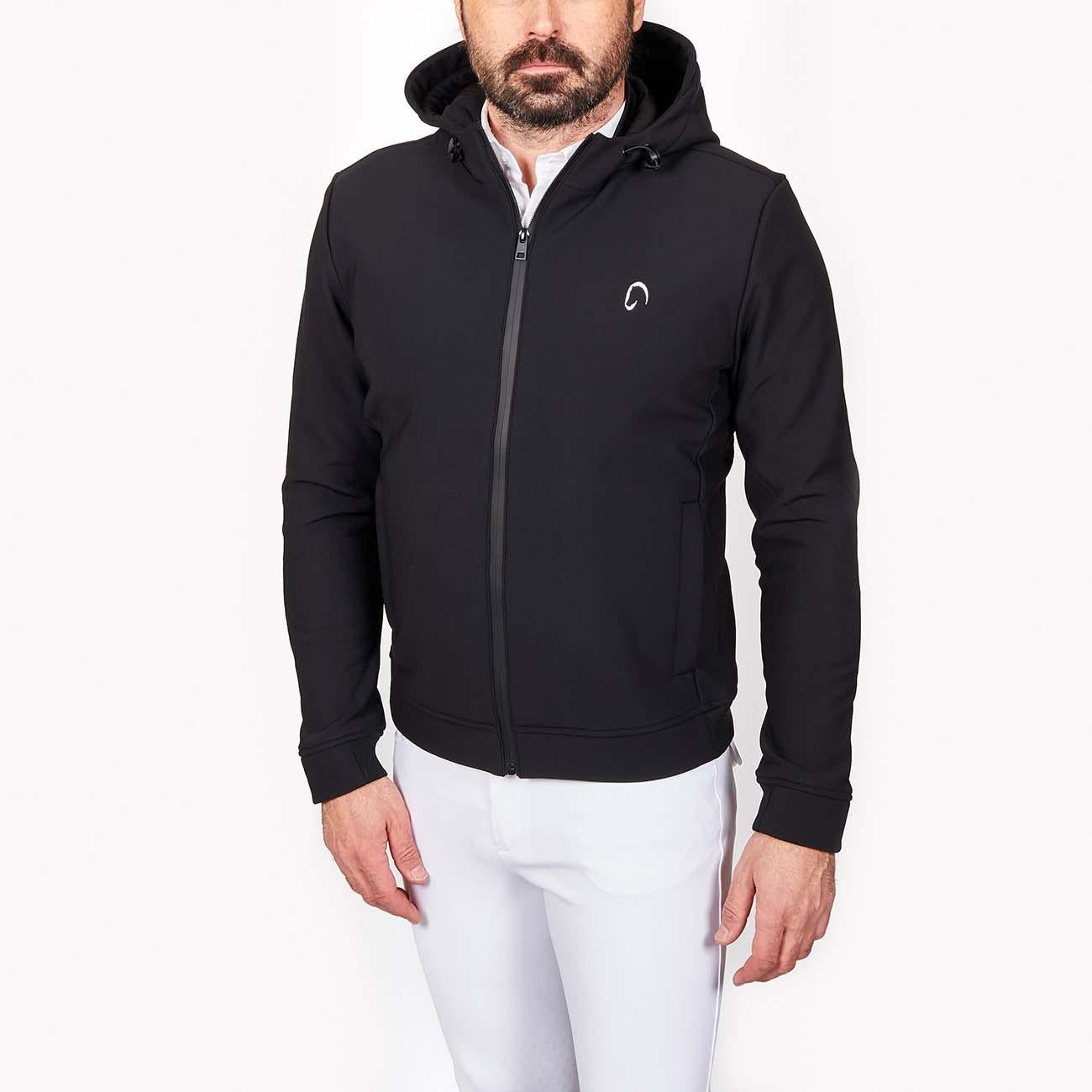 SOFTSHELL UOMO MASCHERONI MASUSFT02 BLACK MASCHERONI SELLERIA 