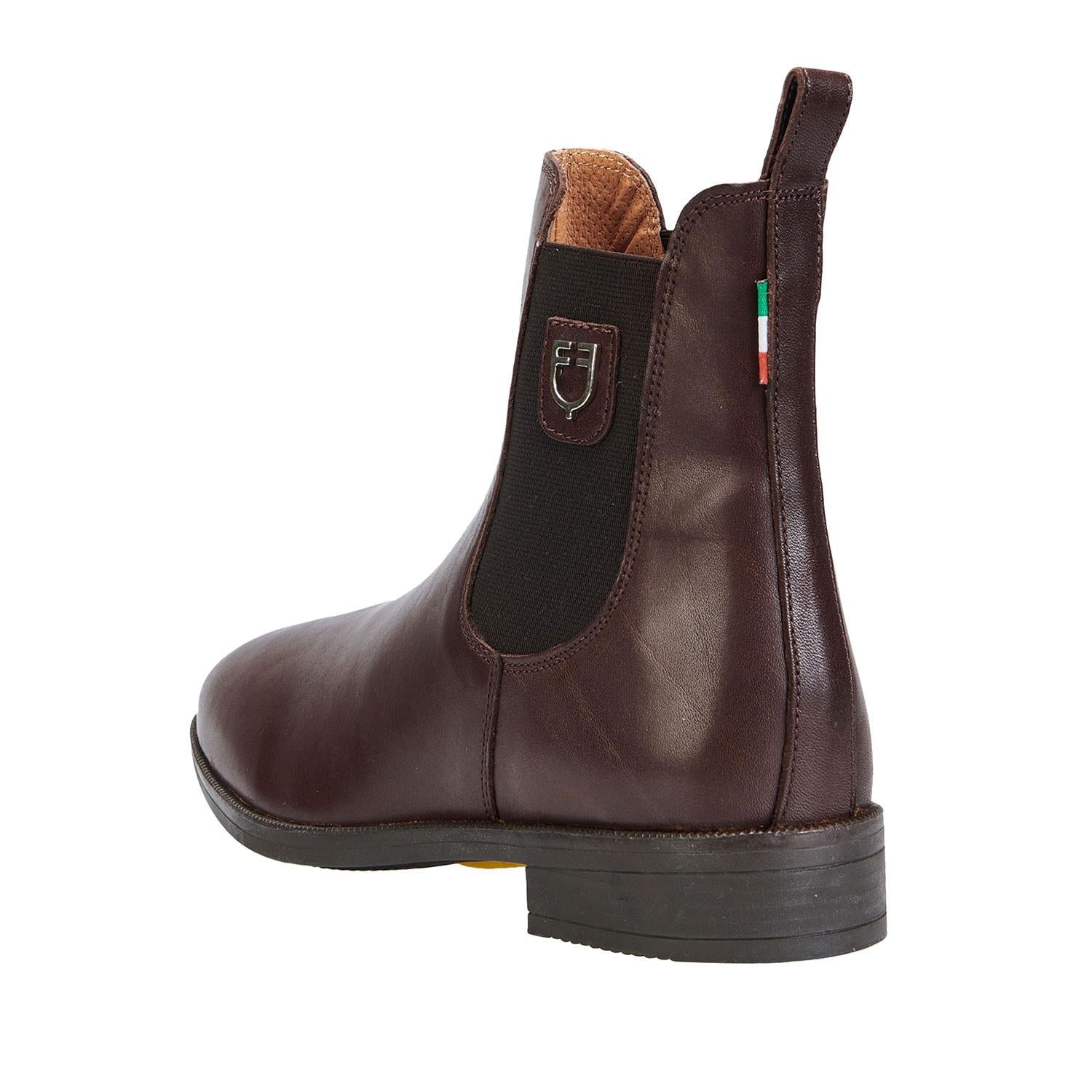Stivaletto In Cuoio Con Elastico Equestro Marrone 09UMAB00130 TMORO EQUESTRO 
