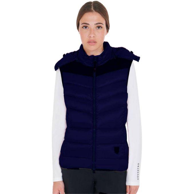 Equestro GILET NAVY Giubbotti 09AMA-ETW00051 NAVY EQUESTRO 